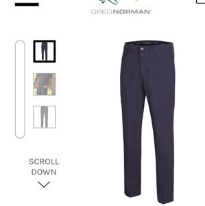 GREG NORMAN  BLACK PANT